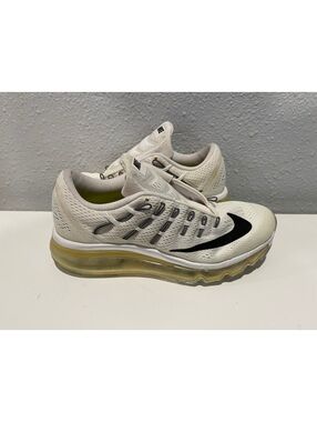 Nike Air Max 2016 White Black Running Shoes US 6